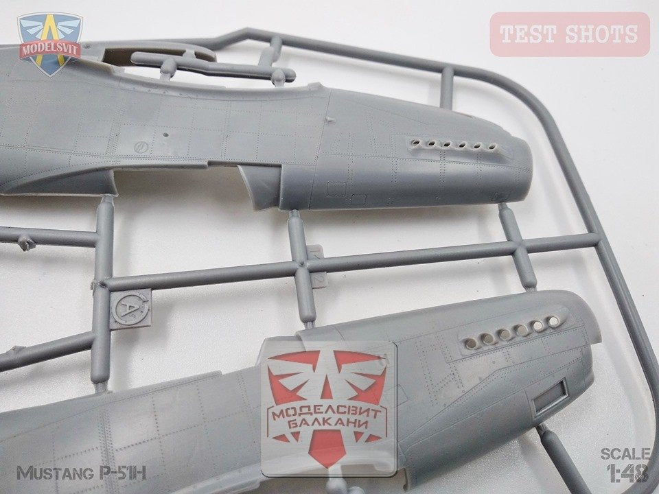 Modelsvit 4821 P-51H Mustang (USAF edition) 1/48 – Bild 3