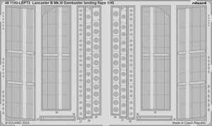 Eduard 481134 Lancaster B Mk. III Dambuster landing flaps HONG KONG MODELS 1/48 – zdjęcie 2