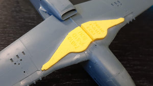 Omask 74810 P-51D Mustang wheel bay plugs (for Eduard) 1/48 – immagine 4