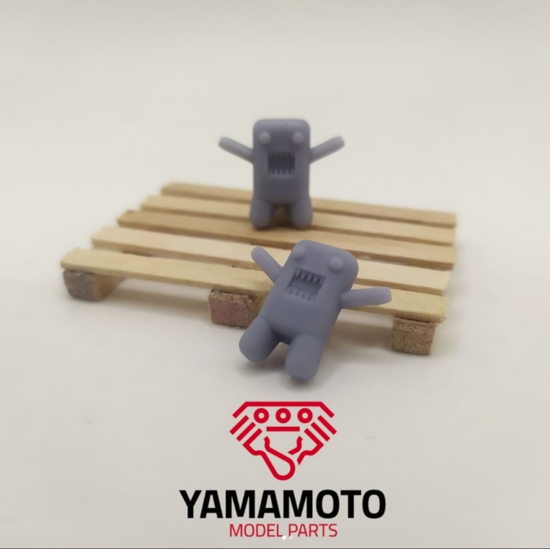 Yamamoto Model Parts YMPTUN40 JDM Mascot Domo-Kun 1/24