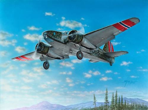 Azur A103 Caproni Ca.310 Norwegian Service 1/72