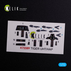 KELIK K72089 Eurocopter Tiger UHT/HAP interior 3D decals for Revell kit 1/72 – imagen 3