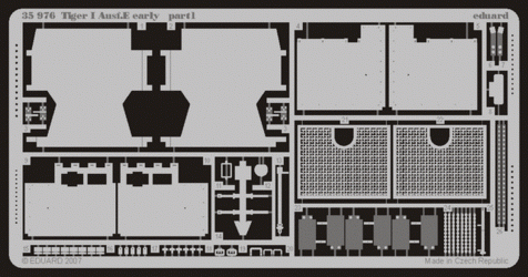 Eduard 35976 Tiger I Ausf. E early 1/35 Tamiya – Bild 2