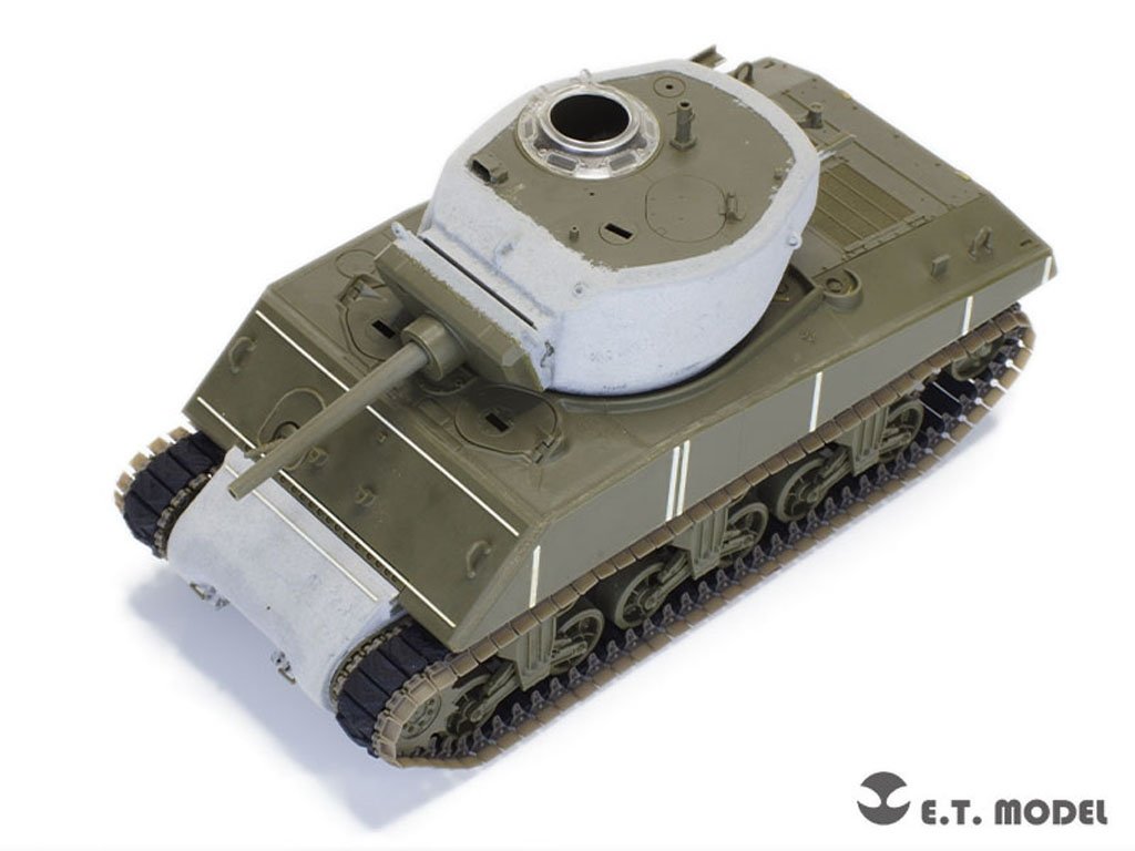 E.T. Model P35-082 WWII US ARMY M4 Sherman T48 w/duck bill (Type 1) Workable Track ( 3D Printed ) 1/35 – immagine 4