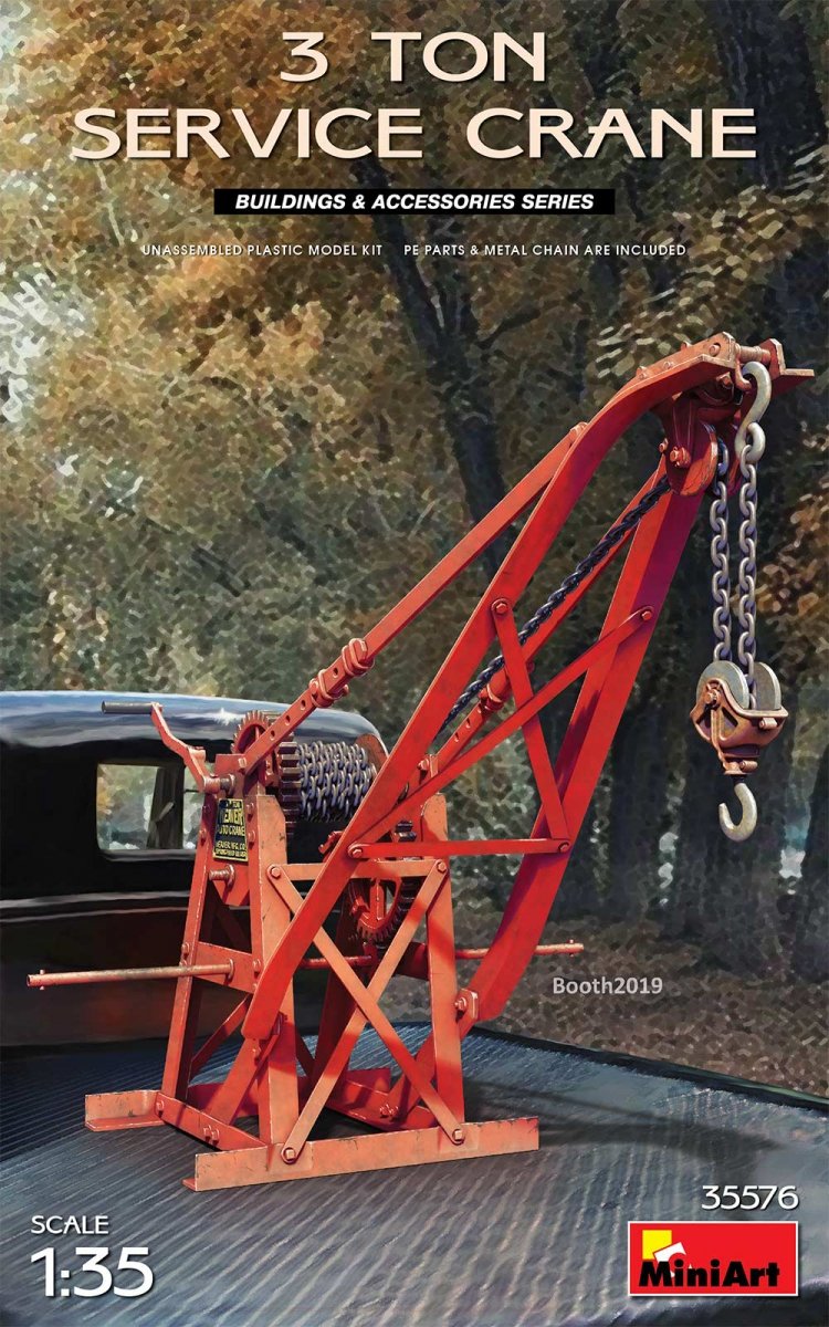 MiniArt 35576 GRUE DE SERVICE 3 TONNES 1/35