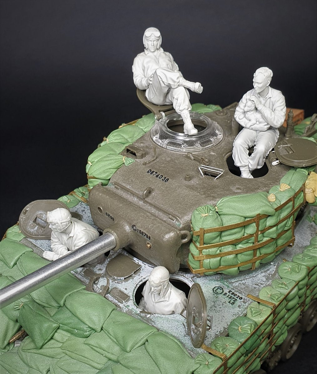 Panzer Art FI35-150 Easy Rider, équipage de char Sherman, échelle 1/35 