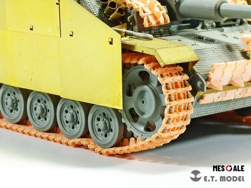 E.T. Model P35-014 WWII German Pz.Kpfw.III/IV Late Version（Type 6A）Workable Track ( 3D Printed ) 1/35 – zdjęcie 5