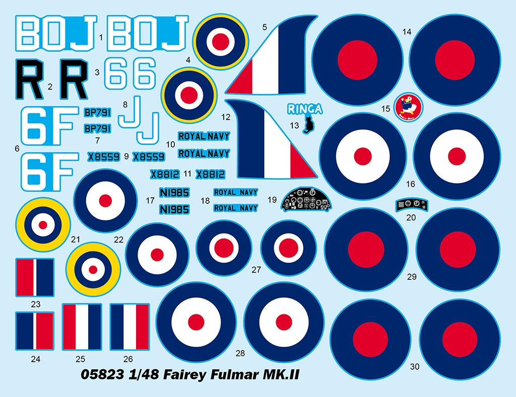 Trumpeter 05823 Fairey Fulmar Mk.II 1/48 – Bild 6