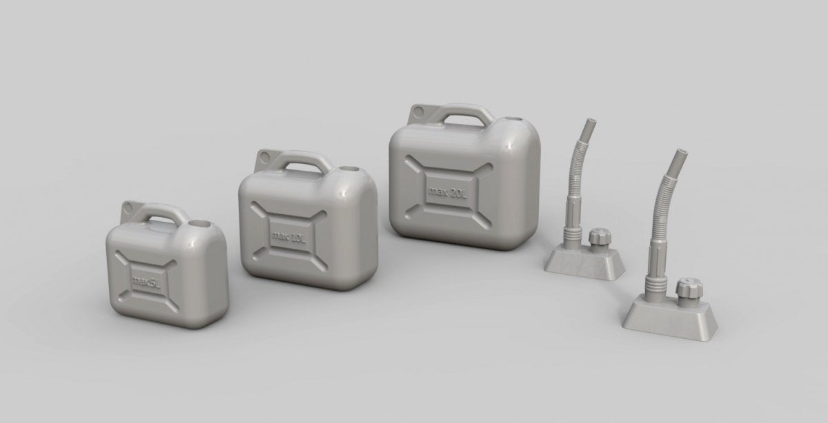 EUREKA XXL E-042 Plastic Jerry Can 5, 10 i 20 L 1/35 – imagen 2