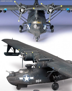 Academy 12487 PBY-5A Black Catalina 1/72 – Bild 2