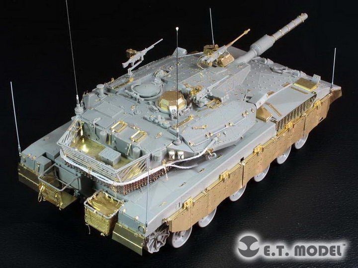 E.T. Model E35-246 Israeli Merkava Mk.3D Late LIC MBT (For MENG TS-025) 1/35 – immagine 9