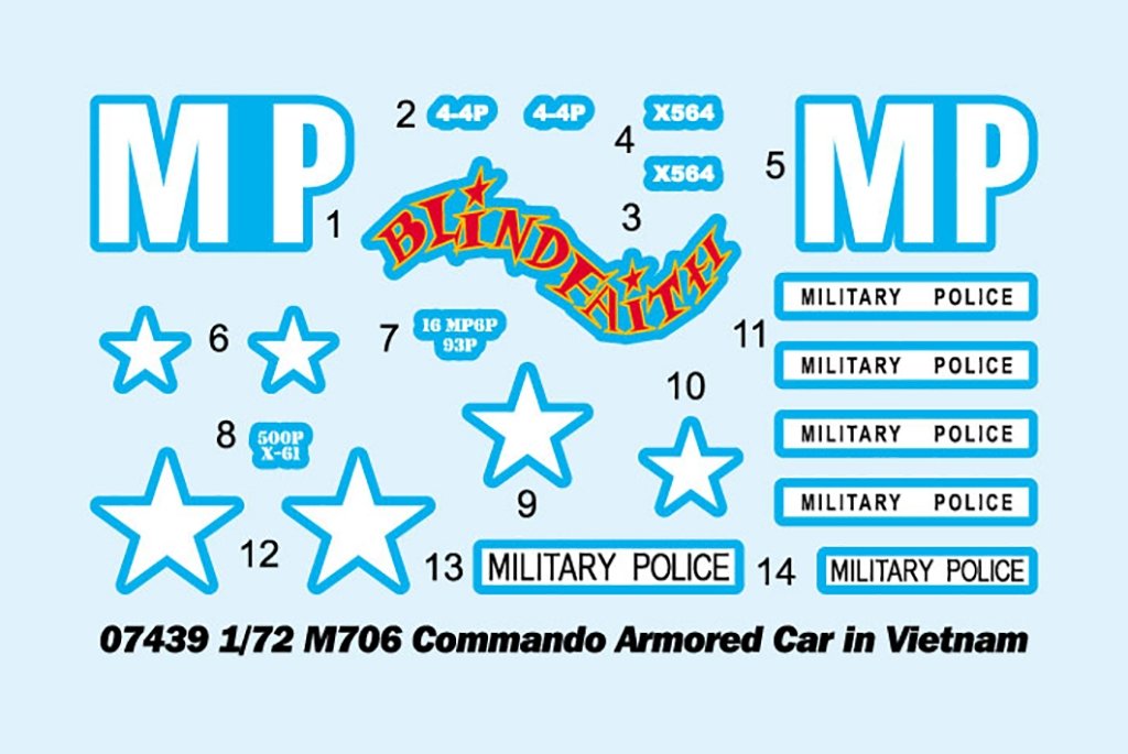 Trumpeter 07439 M706 Commando Armored Car in Vietnam 1/72 – Bild 3