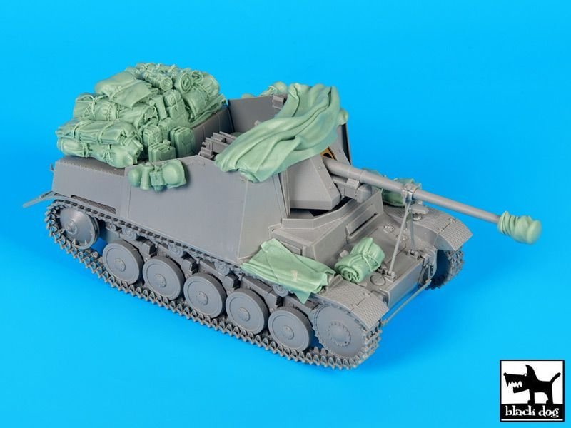Black Dog T35212 Marder II Sd.Kfz. 131 accessories set 1/35 – immagine 3