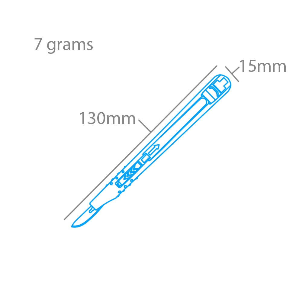 Modelcraft PKN3216-11 Retractable Safety Knife Blade – immagine 2