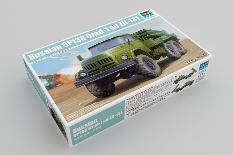 Trumpeter 01032 Russian 9P138 Grad-1 on Zil-131 1/35 – immagine 2