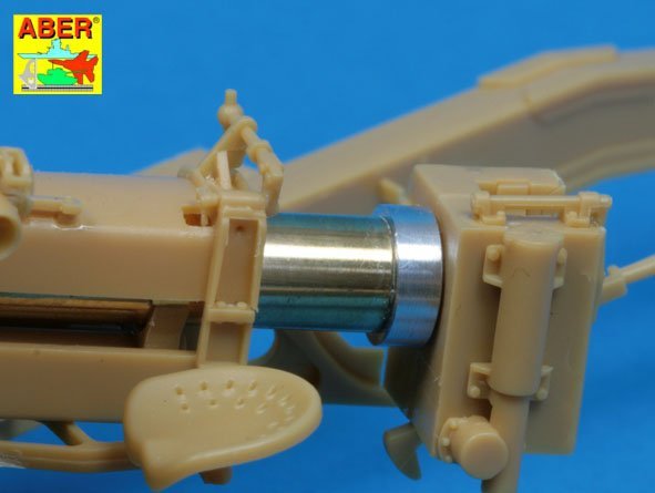 Aber 35L-113 Barrel for British 17pdr Anti-Tank Gun Mk.I with ball-shaped muzzle brake 1/35 – immagine 8