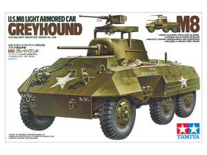 Tamiya 35228 U.S. M8 Light Armored Car &amp;quot;Greyhound&amp;quot; 1/35 – immagine 2