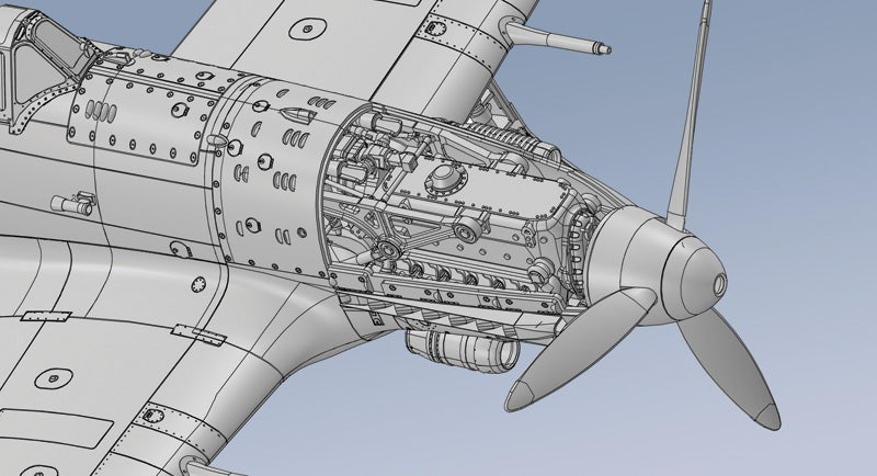 Italeri 2519 Macchi C.205 Veltro 1/32 – Bild 8