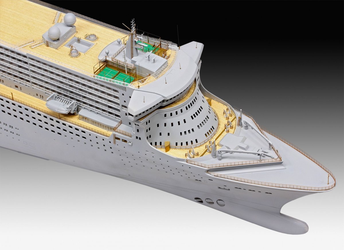 Revell 05199 Ocean Liner Queen Mary 2 Platinum Edition 1/400 – Bild 3