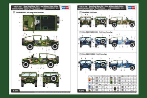 Hobby Boss 82467 Meng Shi 1.5 ton Military Light Utility Vehicle- Parade Versi 1/35 – immagine 8