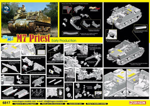 Dragon 6817 U.S. M7 Priest Early Production 1/35 – zdjęcie 2