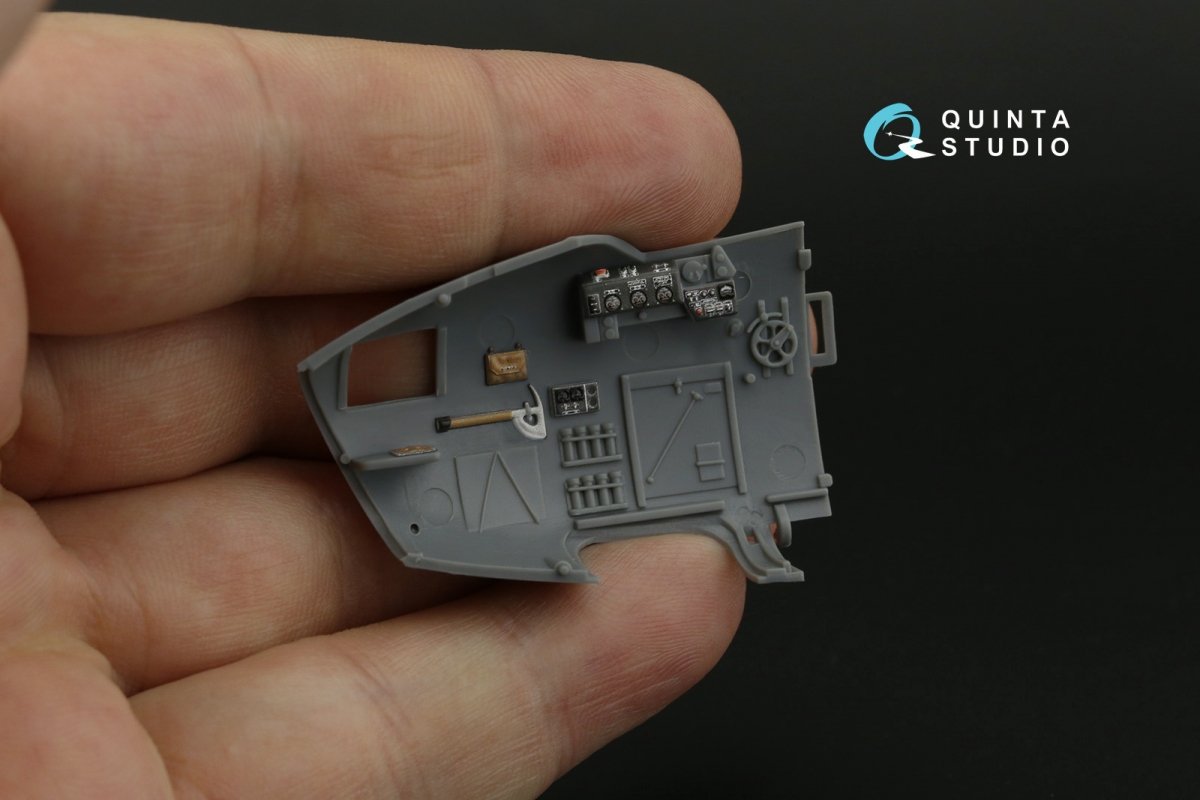 Quinta Studio QD48355 DH Mosquito B Mk.IV/PR Mk.IV 3D-Printed &amp;amp; coloured Interior on decal paper (Tamiya) 1/48 – immagine 9