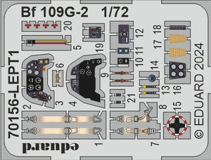 Eduard 70156 Bf 109G-2 - ProfiPACK Edition 1/72 – zdjęcie 2