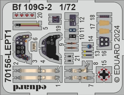 Eduard 70156 Bf 109G-2 - ProfiPACK Edition 1/72 – zdjęcie 2