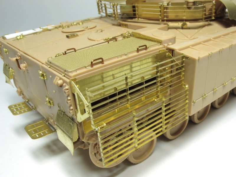 E.T. Model E35-040 Russian BMP-3 IFV w/ Add-On Armor (Basic part) (For TRUMPETER 00365) 1/35 – zdjęcie 8