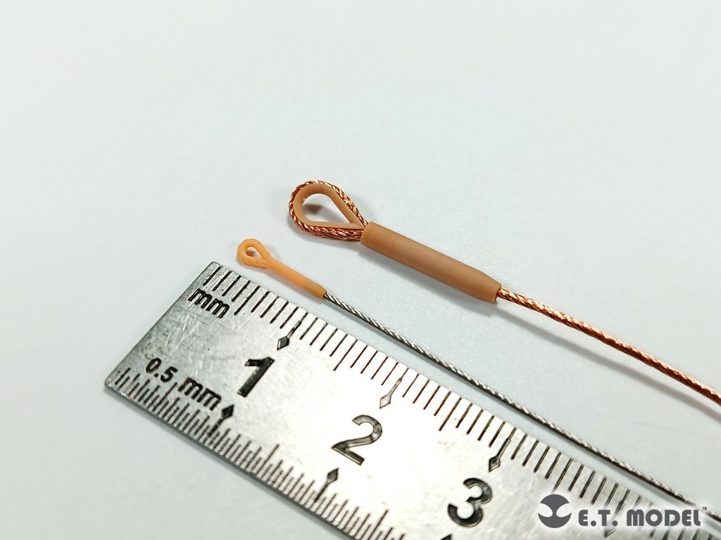 E.T. Model P35-237 WWII German Towing Cables Type.1 (3D Printed) 1/35 – Bild 3