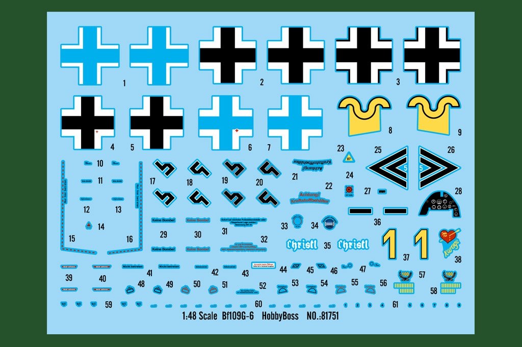Hobby Boss 81751 Bf109G-6 81751 1/48 – immagine 6