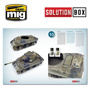 AMMO of Mig Jimenez 6500 WWII AMERICAN ETO SOLUTION BOOK (Multilingual) – immagine 7