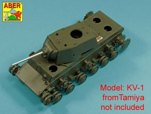 Aber 35L-323 Lufa 76,2mm ZiS-5 do radzieckiego czołgu KW-1 / 76,2mmZiS-5 barrel for Soviet KV-1 Heavy Tank 1/35 – immagine 2