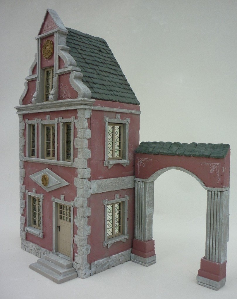 RT-Diorama 35213 City House No.2 with archway 1/35 – zdjęcie 14