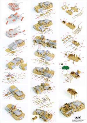 Pontos 35022F1 BISMARCK 1941 Detail Up Set 1/350 – immagine 8