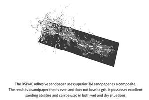 DSPIAE MSP-2000 #2000 DIE-CUTTING ADHESIVE SANDPAPER / PAPIER ŚCIERNY SAMOPRZYLEPNY – immagine 5
