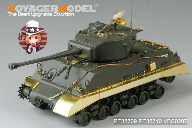 Voyager Model PE35709 WWII US M4A3E8 Sherman&amp;quot;Easy Eight&amp;quot;Basic For TAMIYA 25175 1/35 – immagine 2