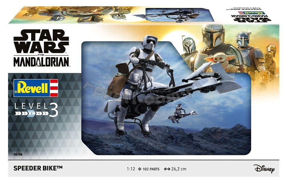 Revell 06786 Speeder Bike - The Mandalorian 1/12 – Bild 2