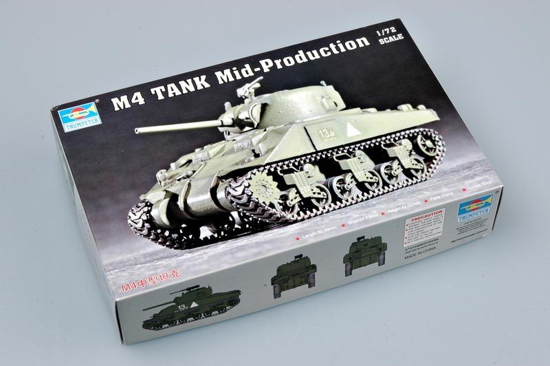 Trumpeter 07223 M4(Mid) TANK 1/72 – Bild 2