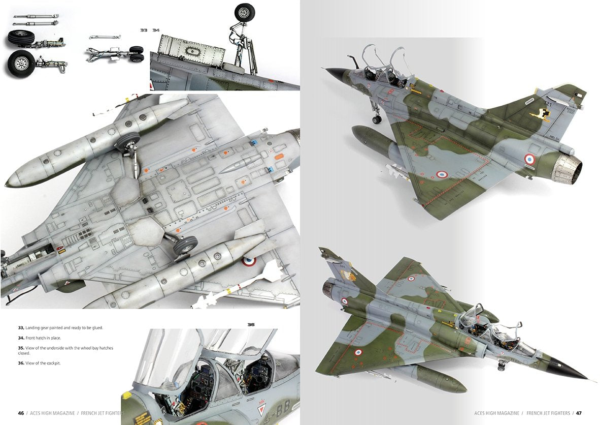 AK Interactive AK2931 ACES HIGH MAGAZINE ISSUE 15 FRENCH JET FIGHTERS – Bild 4