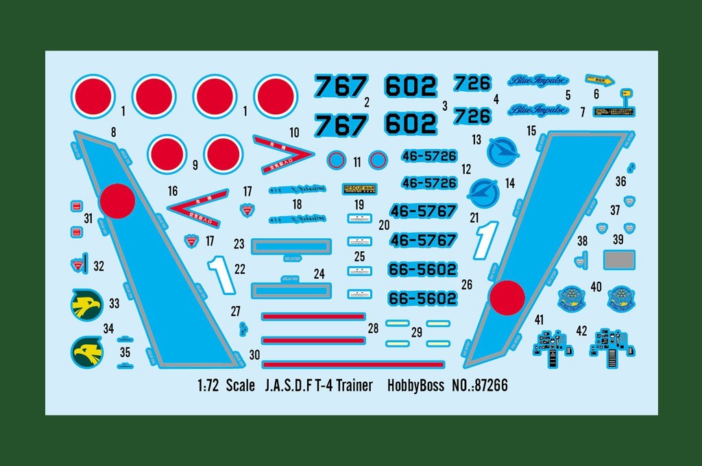 Hobby Boss 87266 J.A.S.D.F T-4 Trainer 1/72 – Bild 3