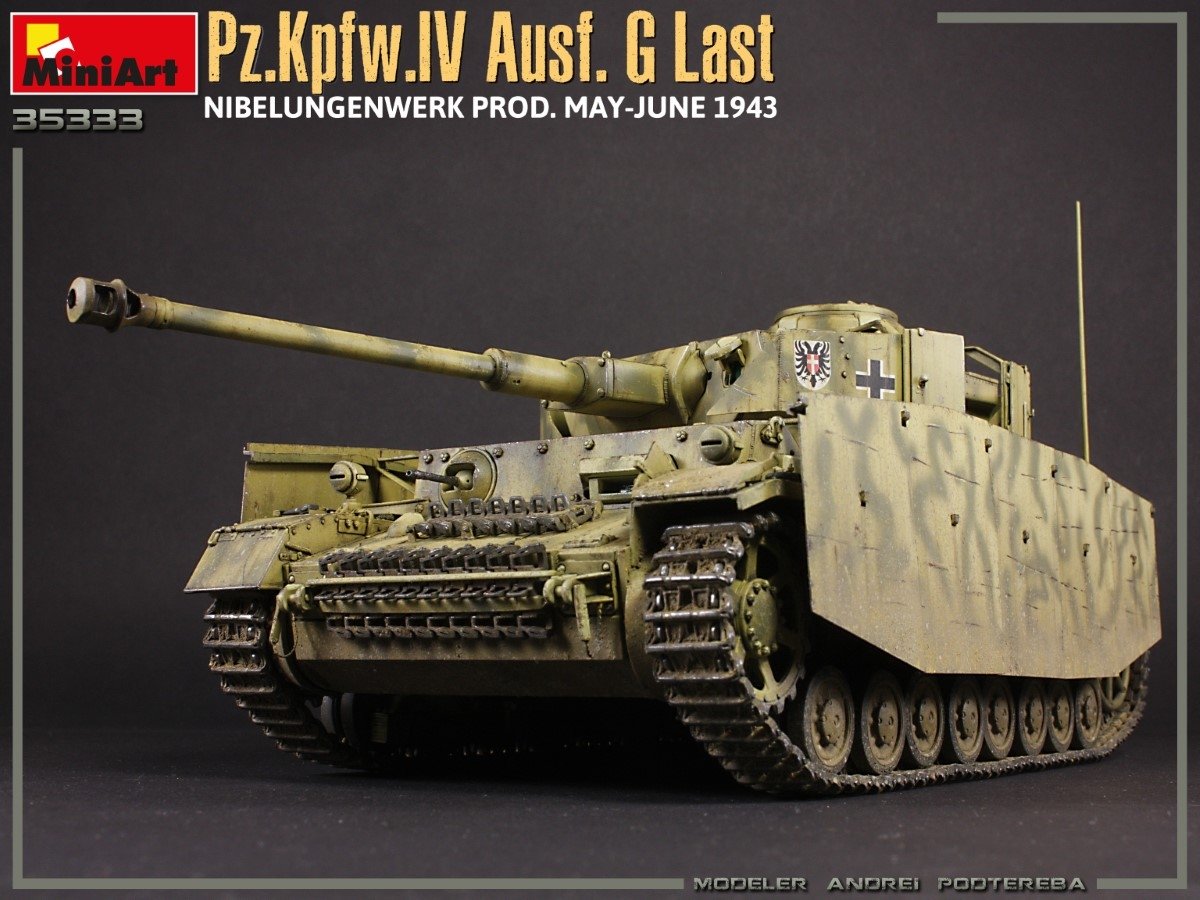 MiniArt 35333 Pz.Kpfw.IV Ausf. G Last/Ausf. H Early. NIBELUNGENWERK PROD. MAY-JUNE 1943. 2 IN 1 INTERIOR KIT 1/35 – Bild 23