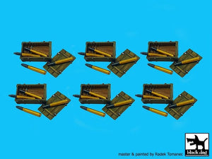 Black Dog T72127 T34/85 ammo boxes with 85 mm ammunition 1/72 – zdjęcie 2