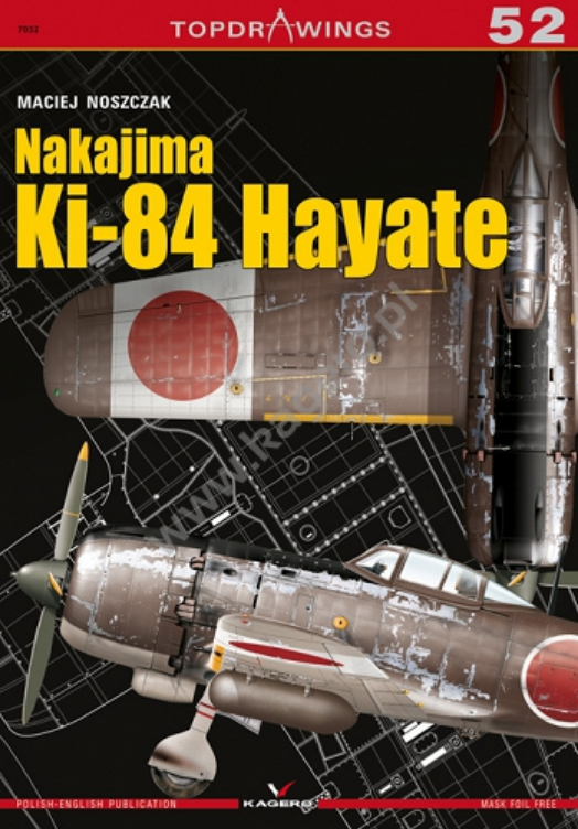 Kagero 7052 Nakajima Ki-84 Hayate EN/PL 