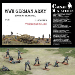 Caesar Miniatures HB07 WWII German Army - Combat Team 1/72 – Bild 2