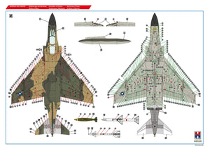Hobby 2000 48038 Vietnam Aces vol.2 ( ACADEMY + CARTOGRAF + MASKI ) 1/48 – zdjęcie 5