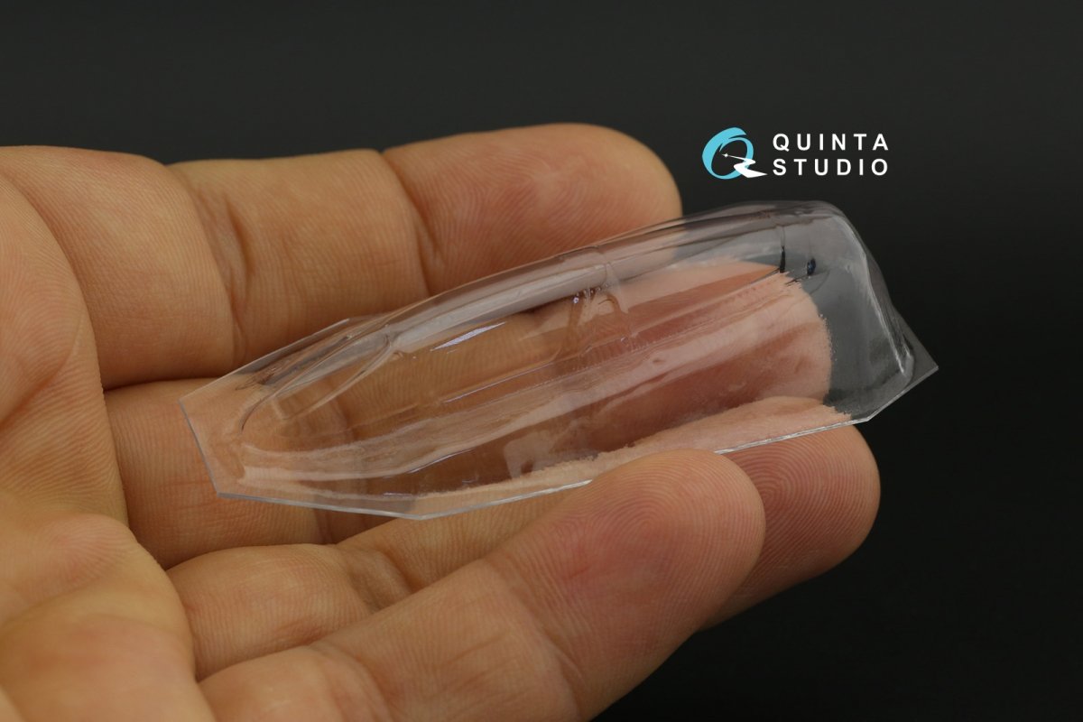 Quinta Studio QC72032 F-4J vacuumed clear canopy (Academy) 1/72 – imagen 3