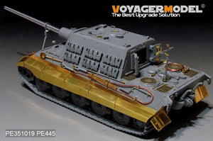 Maquette Voyager PE351019 Jagdtiger allemand de la Seconde Guerre mondiale (modèle de base) pour TAKOM 8001 au 1/35  – image 4