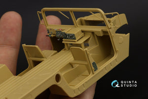 Quinta Studio QD35039 HUMVEE Family 3D-Printed &amp;amp; coloured Interior on decal paper (Tamiya) 1/35 – immagine 5
