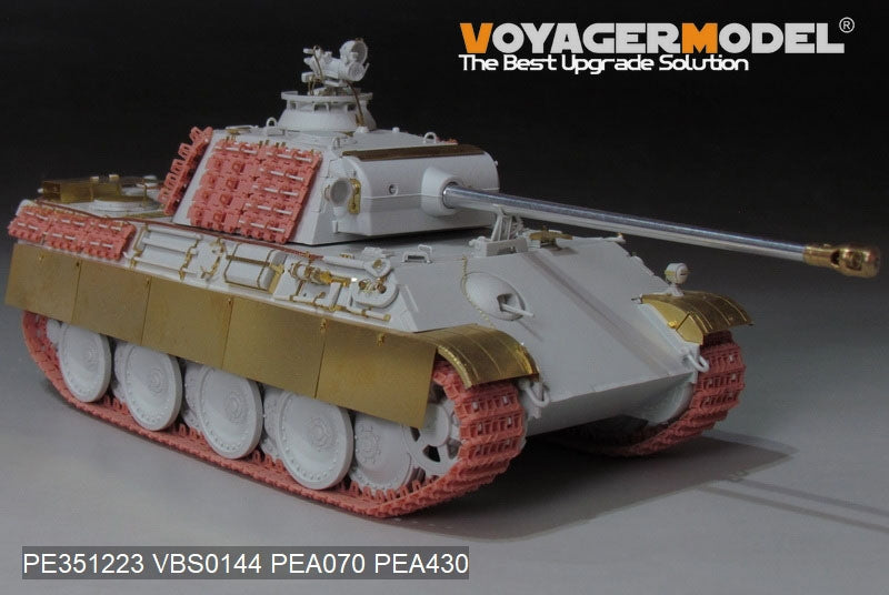Voyager Model PE351223 WWII German Panther G Late ver.Basic For MENG TS-054 1/35 – immagine 6